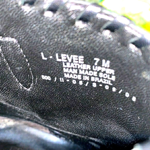 FRANCO SARTO LEVEE BLK BOOTIE SZ 7 - Picture 9 of 10